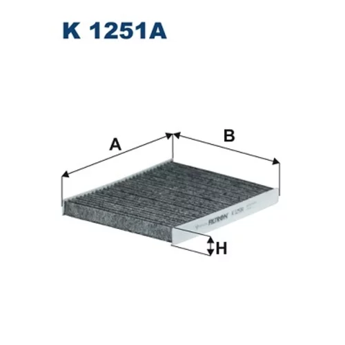 Filter vnútorného priestoru FILTRON K 1251A