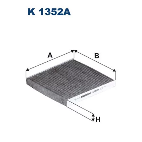 Filter vnútorného priestoru FILTRON K 1352A