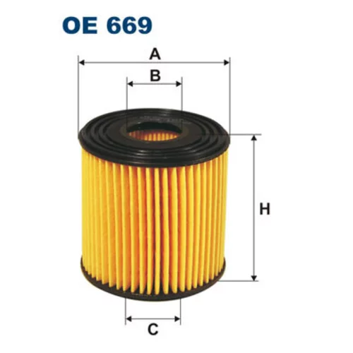 Olejový filter OE 669 /FILTRON/