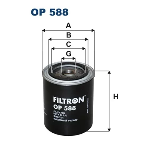 Olejový filter FILTRON OP 588