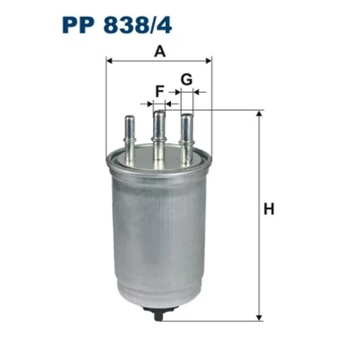 Palivový filter PP 838/4 /FILTRON/