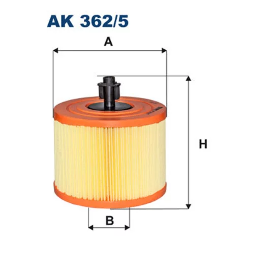 Vzduchový filter FILTRON AK 362/5