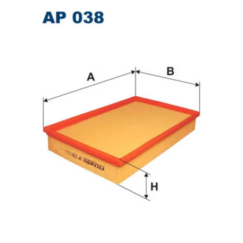 Vzduchový filter FILTRON AP 038