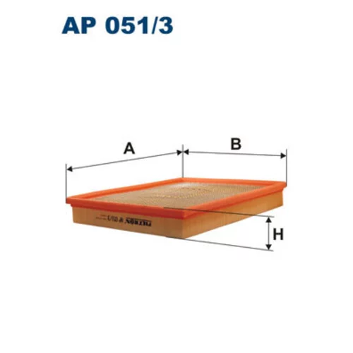 Vzduchový filter AP 051/3 /FILTRON/