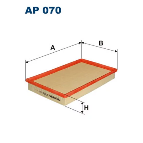 Vzduchový filter FILTRON AP 070
