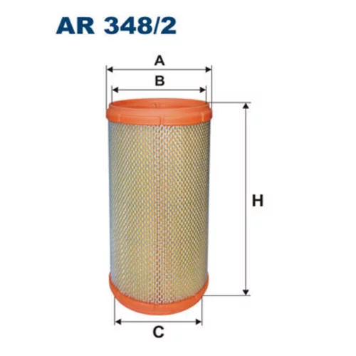 Vzduchový filter AR 348/2 /FILTRON/