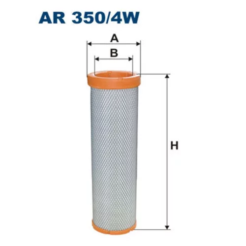 Filter sekundárneho vzduchu FILTRON AR 350/4W