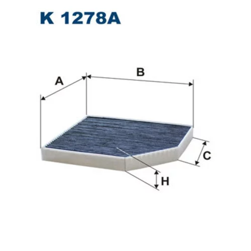 Filter vnútorného priestoru FILTRON K 1278A