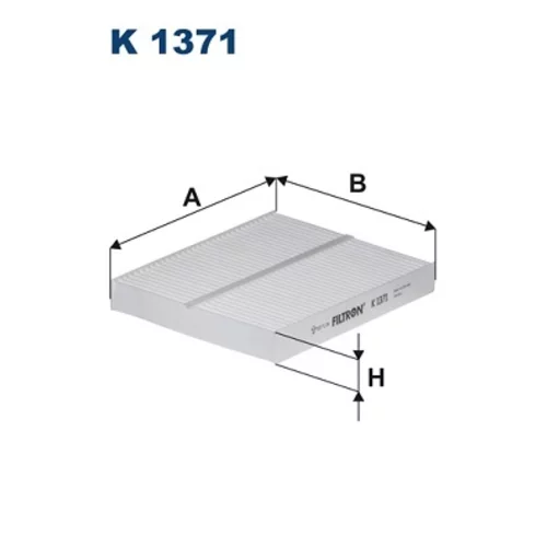 Filter vnútorného priestoru FILTRON K 1371