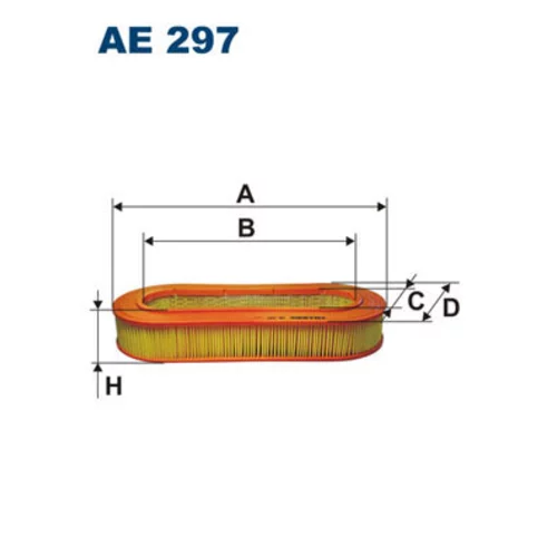 Vzduchový filter FILTRON AE 297