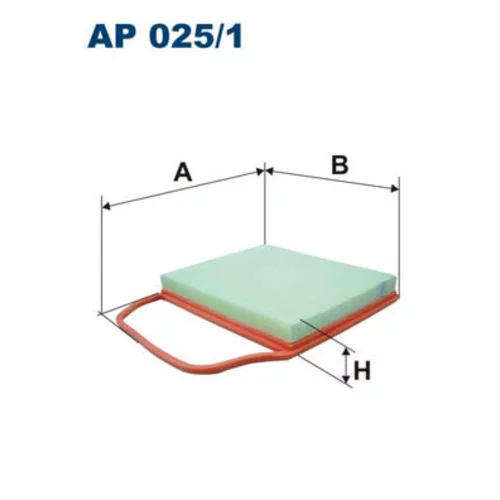 Vzduchový filter FILTRON AP 025/1