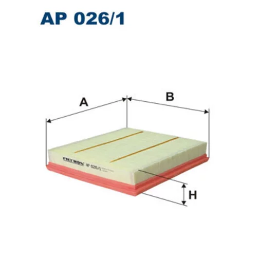 Vzduchový filter AP 026/1 /FILTRON/
