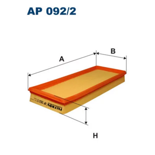 Vzduchový filter FILTRON AP 092/2