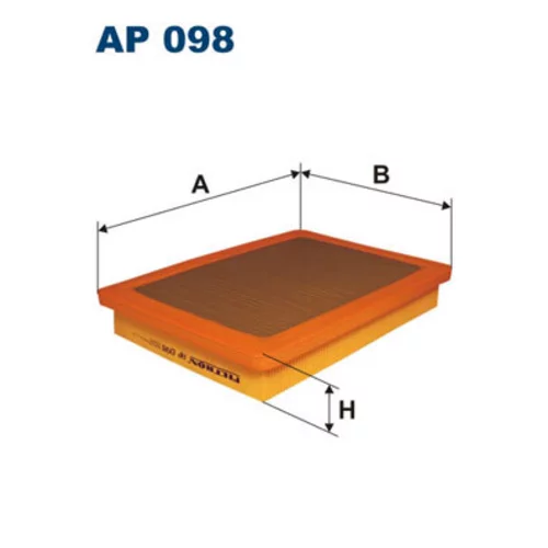 Vzduchový filter FILTRON AP 098