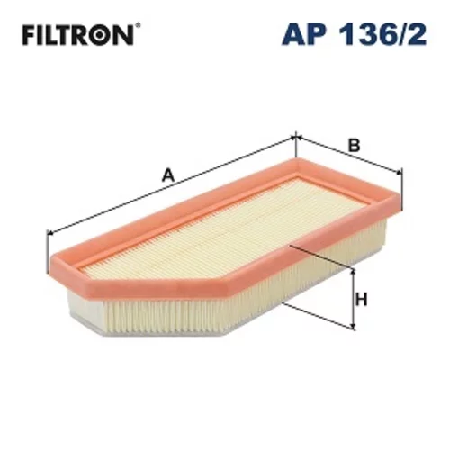 Vzduchový filter FILTRON AP 136/2