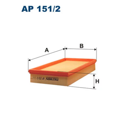 Vzduchový filter FILTRON AP 151/2