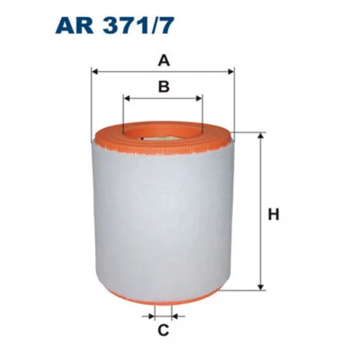 Vzduchový filter AR 371/7 /FILTRON/