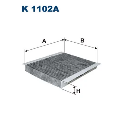 Filter vnútorného priestoru FILTRON K 1102A