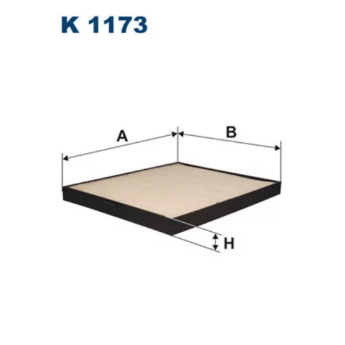 Filter vnútorného priestoru FILTRON K 1173