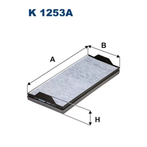 Filter vnútorného priestoru FILTRON K 1253A