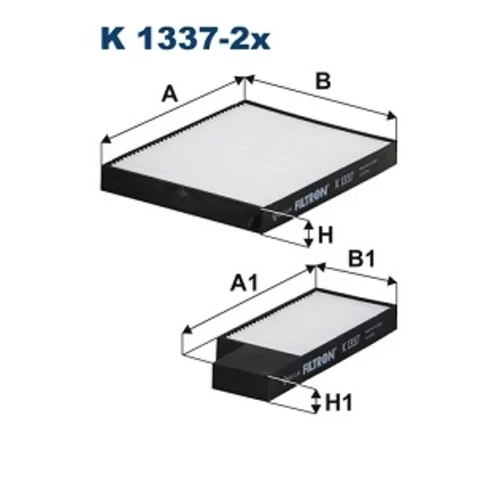 Filter vnútorného priestoru FILTRON K 1337-2x