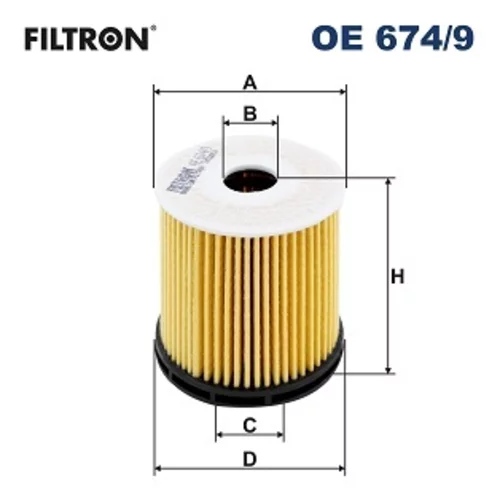 Olejový filter FILTRON OE 674/9