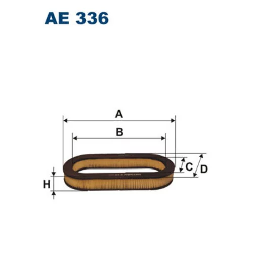 Vzduchový filter FILTRON AE 336