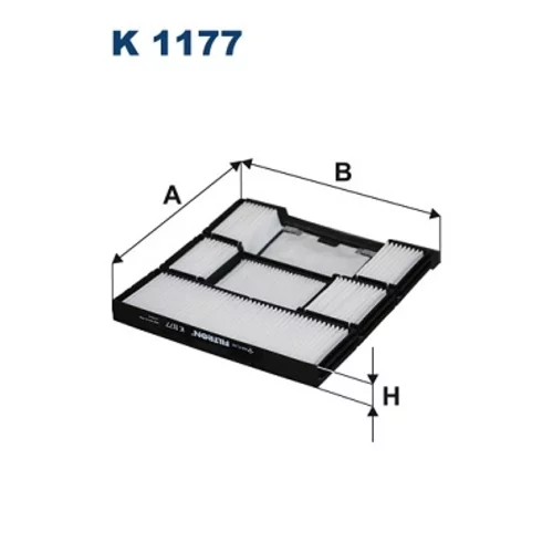 Filter vnútorného priestoru FILTRON K 1177