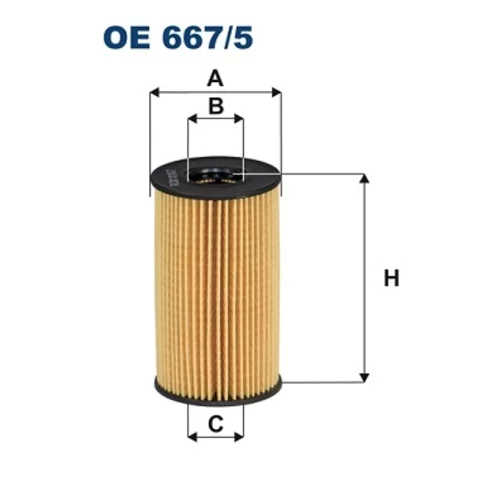 Olejový filter FILTRON OE 667/5