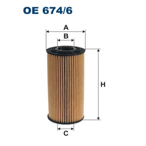 Olejový filter FILTRON OE 674/6