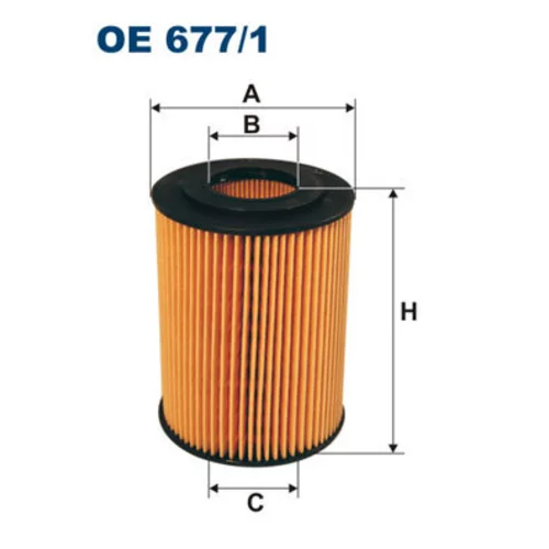 Olejový filter FILTRON OE 677/1