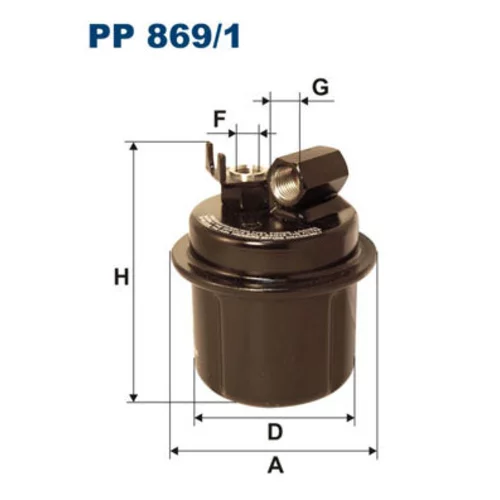 Palivový filter FILTRON PP 869/1
