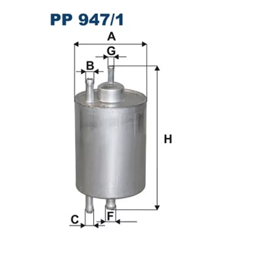 Palivový filter FILTRON PP 947/1