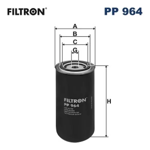 Palivový filter FILTRON PP 964