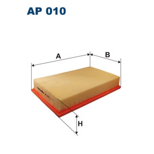 Vzduchový filter FILTRON AP 010