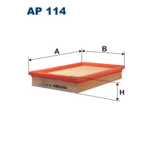 Vzduchový filter FILTRON AP 114