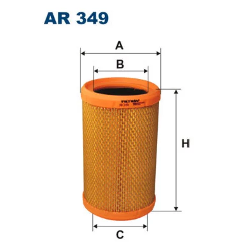 Vzduchový filter FILTRON AR 349