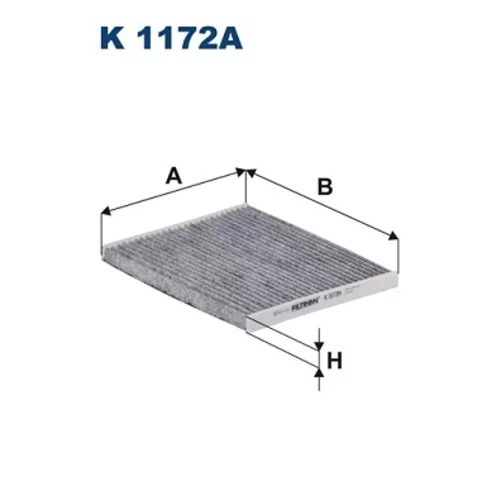 Filter vnútorného priestoru FILTRON K 1172A