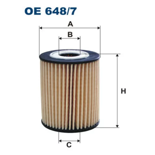 Olejový filter OE 648/7 /FILTRON/