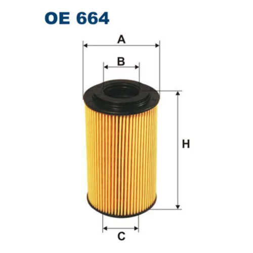 Olejový filter OE 664 /FILTRON/