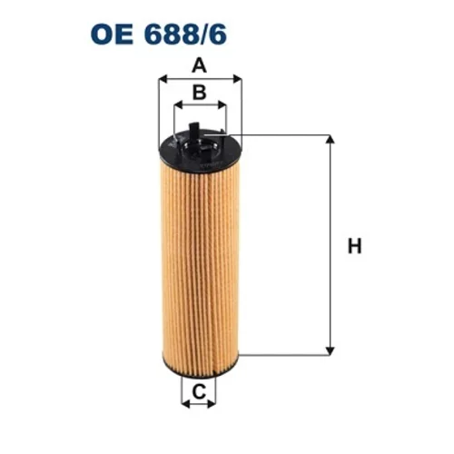 Olejový filter FILTRON OE 688/6