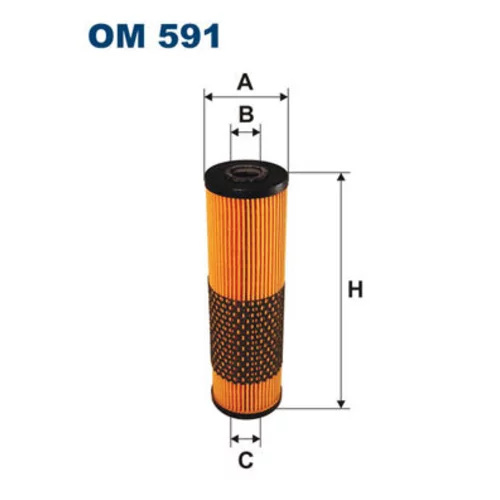 Olejový filter FILTRON OM 591