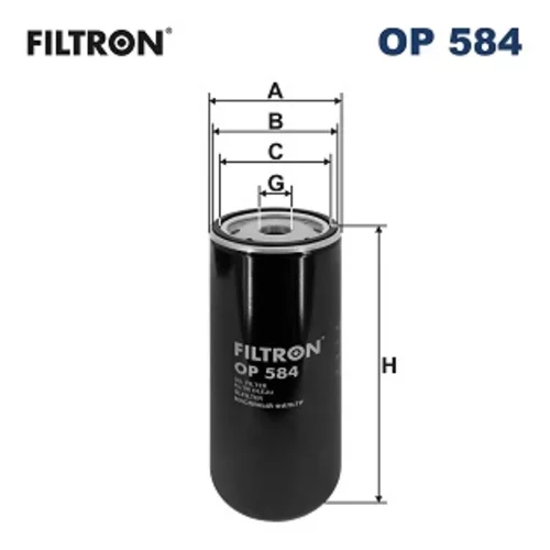 Olejový filter FILTRON OP 584