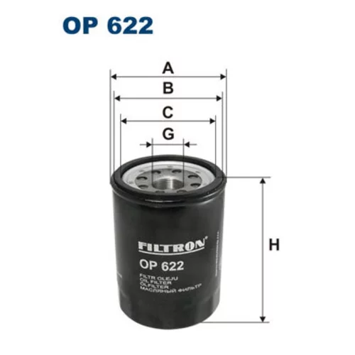 Olejový filter FILTRON OP 622