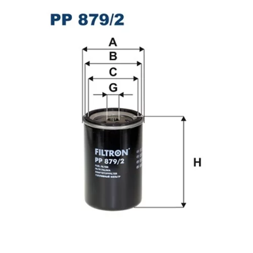 Palivový filter PP 879/2 /FILTRON/