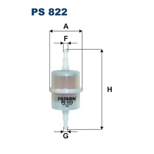 Palivový filter FILTRON PS 822