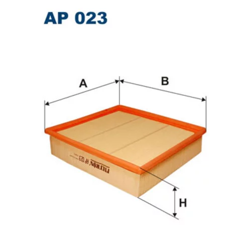 Vzduchový filter FILTRON AP 023