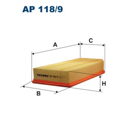 Vzduchový filter FILTRON AP 118/9