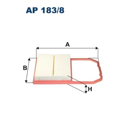 Vzduchový filter FILTRON AP 183/8