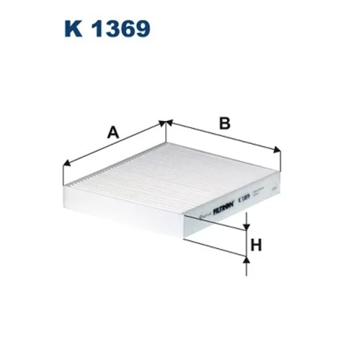 Filter vnútorného priestoru FILTRON K 1369